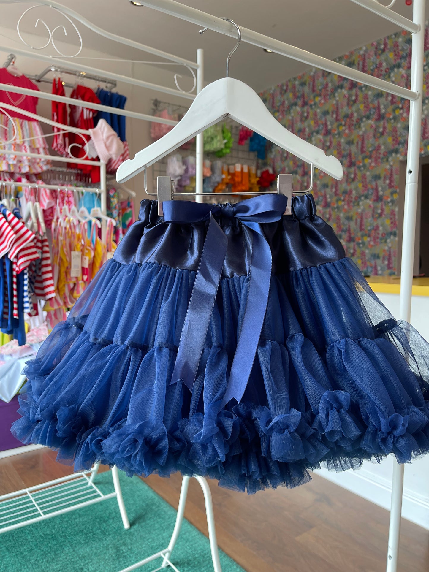 Navy Pettiskirt