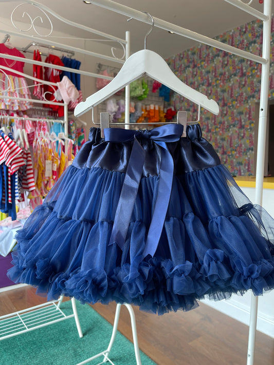 Navy Pettiskirt