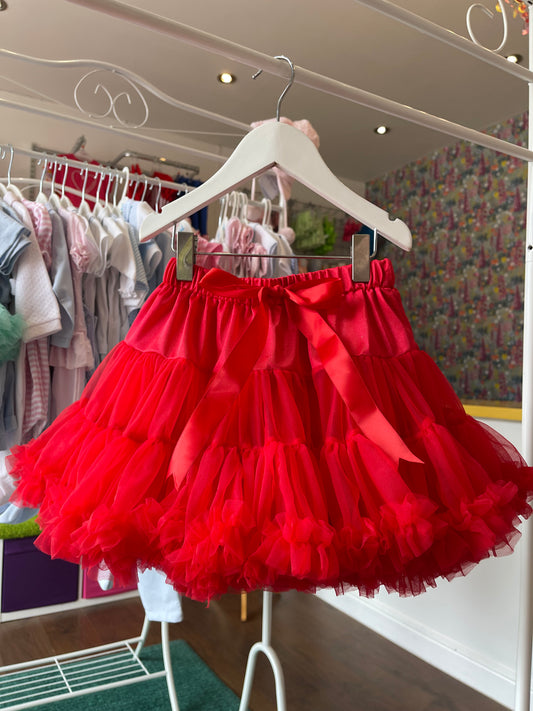 Red Pettiskirt