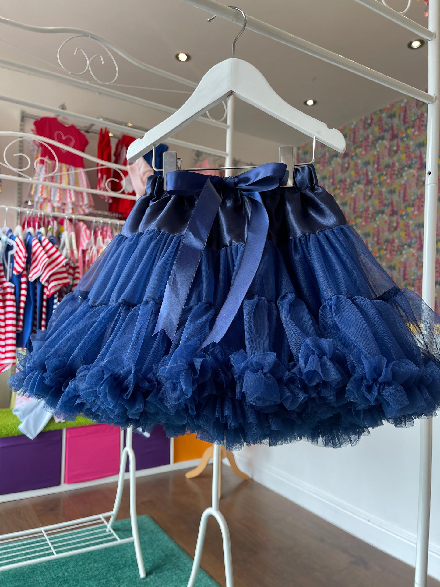 Navy Pettiskirt