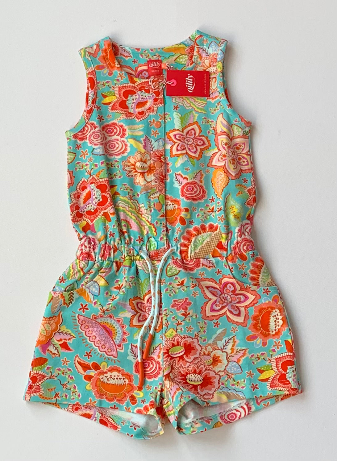 Oilily Picture Jersey Playsuit