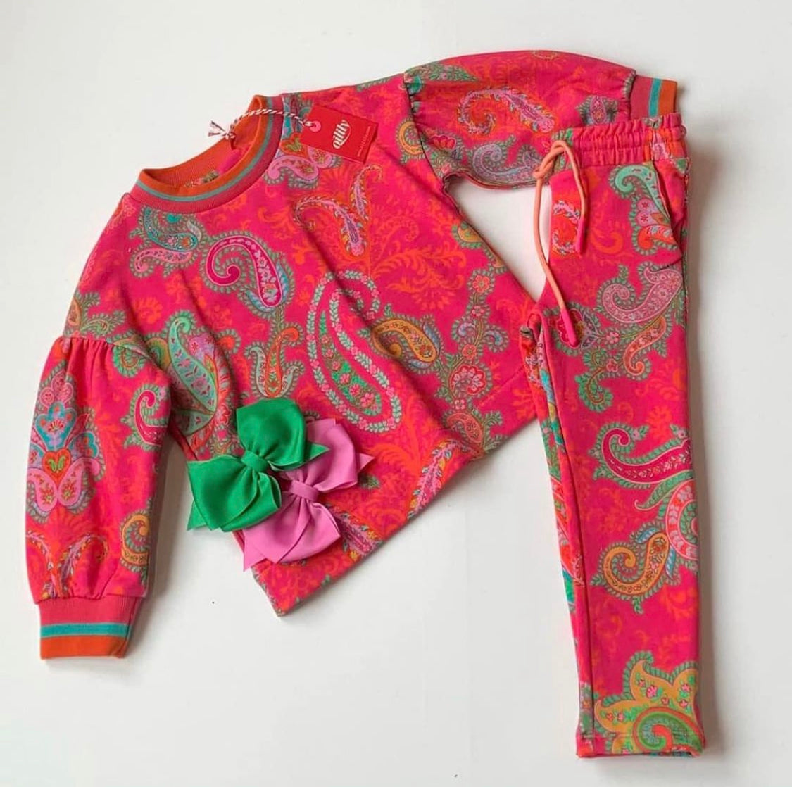 Oilily Pink Paisley Tracksuit